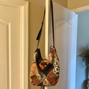 Lucky Brand Patchwork Hobo Bag